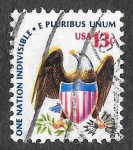 Sellos de America - Estados Unidos -  1596 - Águila y Escudo