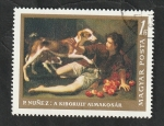 Stamps Hungary -  1969 - Pintura de P. Nuñez