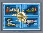 Stamps : Europe : Hungary :  100 Aniv. de la UPU Apolo 15