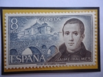 Stamps Spain -  Ed:Es 2180 - Jaim Balmes (1810-1848) Sacerdote - Serie: Personajes Famosos (1974)