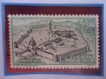 Stamps Spain -  Ed:Es 1835 - Monasterio Santa María de Veruela - Vista aérea - Serie: Monasterios (1967)