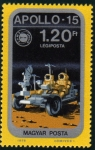 Stamps Hungary -  Apolo-Soyuz, Apolo 15