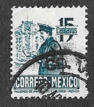 Sellos de America - Mxico -  825 - Cartero