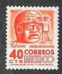 Sellos de America - M�xico -  862 - Arqueología Colonial