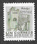 Sellos de America - M�xico -  1095 - Arquitectura y Arqueología Colonial