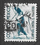 Stamps Mexico -  RA14 - Campaña Contra el Paludismo