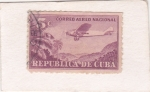 Stamps : America : Cuba :  avión