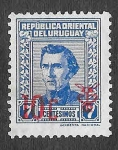 Stamps Uruguay -  726 - José Gervasio Artigas 