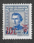 Sellos del Mundo : America : Uruguay : 726 - José Gervasio Artigas 