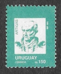 Sellos de America - Uruguay -  1326 - José Gervasio Artigas 