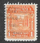 Stamps Guatemala -  RA22 - Reconstrucción del Edifico de Correos