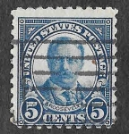 Stamps United States -  557 - Theodore Roosevelt 