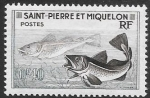 Stamps America - San Pierre & Miquelon -  peces