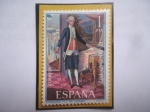 Stamps Spain -  Ed:2107- Brigadier Miguel Antonio de Ustáriz (? - 1792) - Gobernador de Puerto Rico entre 1789- 1792