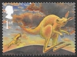 Stamps United Kingdom -  Canguro