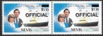 Stamps Saint Kitts and Nevis -  boda real