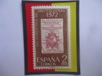 Sellos de Europa - Espa�a -  Ed:2076-Año Internacional del Libro y la Lectura-Carátula del Libro 