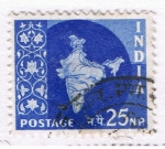 Stamps : Asia : India :  India 5