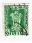 Stamps India -  India 7