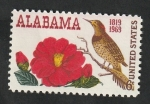 Stamps United States -  878 - 150 años del estado de Alabama en la Unión