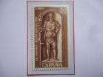 Stamps Spain -  Ed:1872-XIX Centenario Creación Legio VII Gemina . León - Legionario Romano con Estandarte.