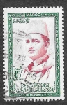 Stamps Morocco -  3 - Mohammed V de Marruecos