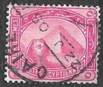 Stamps Egypt -  48 - Pirámide y Esfinge