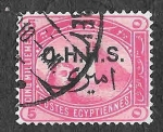 Stamps Egypt -  O5 - Pirámide y Esfinge