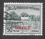Stamps : Asia : Pakistan :  O86 - Jardines de Shalimar
