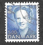 Stamps : Europe : Denmark :  904 - Margarita II de Dinamarca