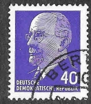 Sellos de Europa - Alemania -  588 - Walter Ernst Paul Ulbricht (DDR)