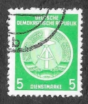 Stamps Germany -  O1 - Escudo de la República (DDR)
