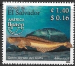 Sellos de America - El Salvador -  fauna marina