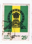 Stamps : Asia : India :  Territorial Army