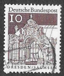 Stamps Germany -  937 - Zwinger de Dresde