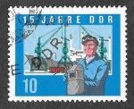 Stamps Germany -  724 - XV Aniversario de la República Democrática Alemana (DDR)