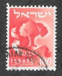 Stamps Israel -  112 - Emblema de las 12 tribus de Israel