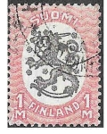 Stamps : Europe : Finland :  101 - Escudo de Armas