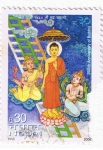 Stamps India -  2550 th  Aniversary of Buddha