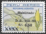 Stamps Peru -  reforma agraria