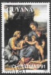 Stamps Guyana -  navidad