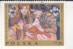 Stamps Poland -  Madre amamantando