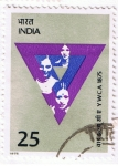 Stamps India -  YWCA 1875