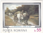 Stamps Romania -  Pintura- Grigorescu