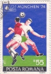 Stamps Romania -  Mundial Munich'74