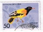 Stamps : Asia : India :  Blackheaded Oriole