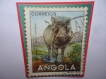 Stamps Spain -  Jabalí - Facochero - Phacochoerus Aethlopicus Shortridgei- Serie:Fauna Africana. Sello de 7 Ags.