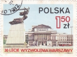 Sellos de Europa - Polonia -  30 aniversario liberación de Varsovia