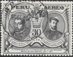 Stamps : America : Peru :  IV cent. universidad San Marcos