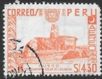 Stamps : America : Peru :  observatorio solar Inca